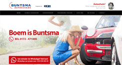 Desktop Screenshot of buntsma-autoschade.nl